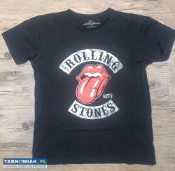 Czarna koszulka T-shirt Rolling Stones 1978 - Obrazek 1