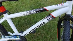 Rower 20 Rockrider rama 12 cali bez przerzutek bdb - Obrazek 2