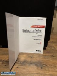 Podręcznik - Informatyka "TERAZ BAJTY" Klasa 1 - Obrazek 1