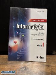Podręcznik - Informatyka "TERAZ BAJTY" Klasa 1 - Obrazek 3