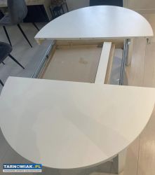 Stół okrągły z krzesłami do jadalni Ikea - Obrazek 3