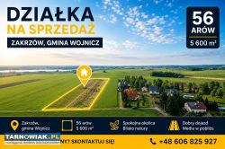 Działka Zakrzów , Gmina Wojnicz Bez pośredników - Obrazek 1