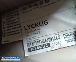 Organizer podróżny vintage retro IKEA Lycklig Etui - Obrazek 3