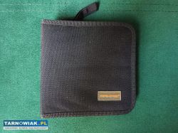 Retro czarne etui tekstylne Arkas na 24 płyty cd - Obrazek 1