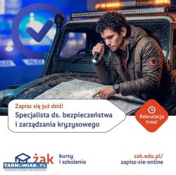 Specjalista ds. bezpieczeńśtwa - Obrazek 1