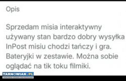 Miś interaktywny Śpiewa Tańczy i chodzi. - Obrazek 4