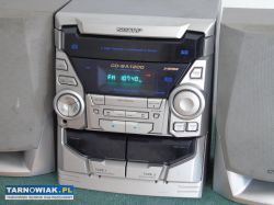 Japońska wieża SHARP kolumny Radio CD mocna. DOSTA - Obrazek 2