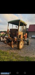Traktorek SAM/papaj S7 z hydrauliką i kabiną. - Obrazek 3