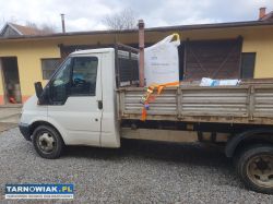 Usługi autem dostawczym wywrotka kiper z HDS - Obrazek 4