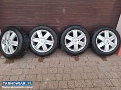Alufelgi renaut scenik2 +opony letnie używane - Obrazek 1