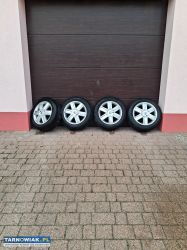 Alufelgi renaut scenik2 +opony letnie używane - Obrazek 2