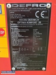 Piec co  ,kocioł Defro - Obrazek 3