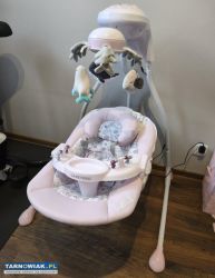 Huśtawka Elektryczna 2w1 Caretero Raffi - Obrazek 1