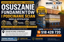 Iniekcja krystaliczna, osuszanie fundamentów - Obrazek 1