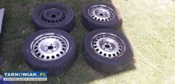 Felgi stalowe 16 opony kołpaki Vectra C 5×110 - Obrazek 1