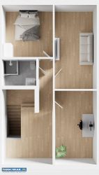 Apartament 88,41 m2 dwupoziomowy. - Obrazek 3