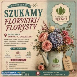 Zatrudnię florystykę/florystę Tarnów - Obrazek 1