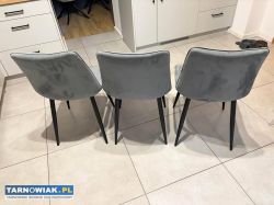 CHIC krzeslo welurowe 3szt - Obrazek 3