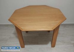 Solidny drewniany stolik kawowy - Obrazek 1