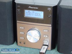Wieża Pioneer pilot CD USB mp-3 AUX kolumny sprawn - Obrazek 2