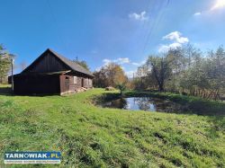 Klimatyczny dom z bala w Brzozowej+66 arów działki - Obrazek 1