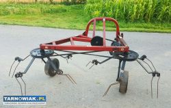 Roztrząsacz karuzelowy do siana typ pająk jak NOWY - Obrazek 1
