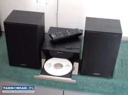 Wieża Sony pilot CD USB mp-3 AUX kolumny sprawna. - Obrazek 3