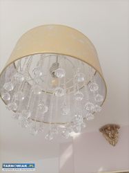 Lampa kryształki salon przedpokój sypialnia - Obrazek 3