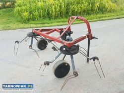 Roztrząsacz karuzelowy do siana pająk jak NOWY - Obrazek 4