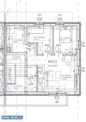 Swojska M-C2 sprzedam mieszkanie 55,34 m2 - Obrazek 1