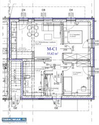 Swojska M-C1 sprzedam mieszkanie 55,82 m2 - Obrazek 1
