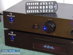 Śliczny zestaw stereo Auna pilot USB mp3 CD AUX - Obrazek 2