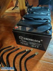 4x Akumulator Enerblock Carbon JPC 12V 100Ah - Obrazek 1