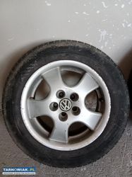 Sprzedam opony letnie z alufelgą 15" 195/65R15 - Obrazek 1