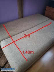 Sofa rozkładana z pojemnikiem na pościel - Obrazek 2