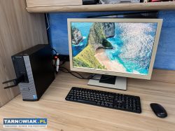 zestaw komputerowy Dell i5 16GB RAM + monitor 24" - Obrazek 1