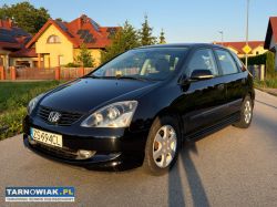 Honda Civic 7 1.6 Vtec Czarna Niski przebieg - Obrazek 2
