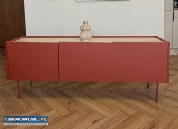 Szafka RTV Chroma 144 Ceramic Red - Obrazek 1