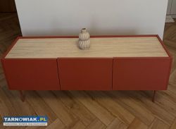 Szafka RTV Chroma 144 Ceramic Red - Obrazek 4