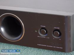 Subwoofer aktywny Yamaha YST-FSW150 czarny sprawny - Obrazek 2