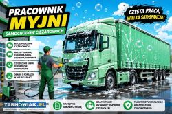 Pracownik myjni samochodów ciężąrowych - Obrazek 1