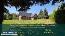 Dom pod lasem, 32 ary działki | dębina zakrzowska, - Obrazek 1