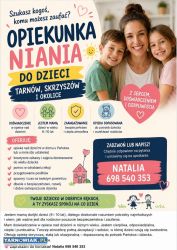 ❤️Opiekunka / niania do dzieci Skrzyszów i okolice - Obrazek 1