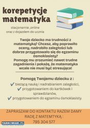 korepetycje matematyka - szkoła podstawowa - Obrazek 1