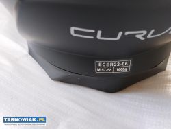 Kask motocyklowy curve M nowy - Obrazek 3