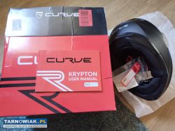 Kask motocyklowy curve M nowy - Obrazek 4