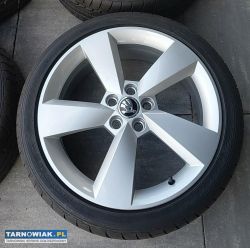 Felgi R17 Skoda Fabia Rapid 5x100 - Obrazek 1