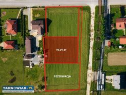 Działka budowlana 10ar Biała k. Tarnowa - Obrazek 1