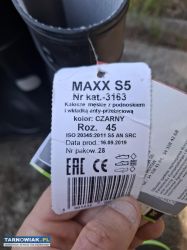 Kalosze bhp męskie rozm. 45 - Obrazek 2