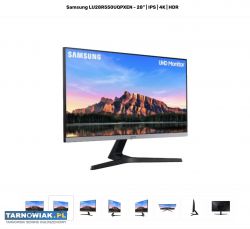 Samsung lu28r550uqpxen - 28'' | ips | 4k | hdr - Obrazek 1